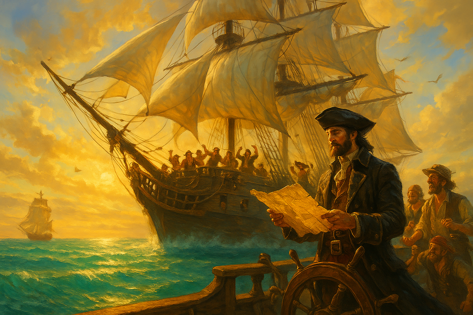 Pirate Captain&rsquo;s Treasure Hunt